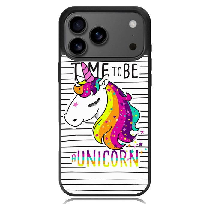 Time to be a Unicorn iPhone 17 Pro Case BC2012