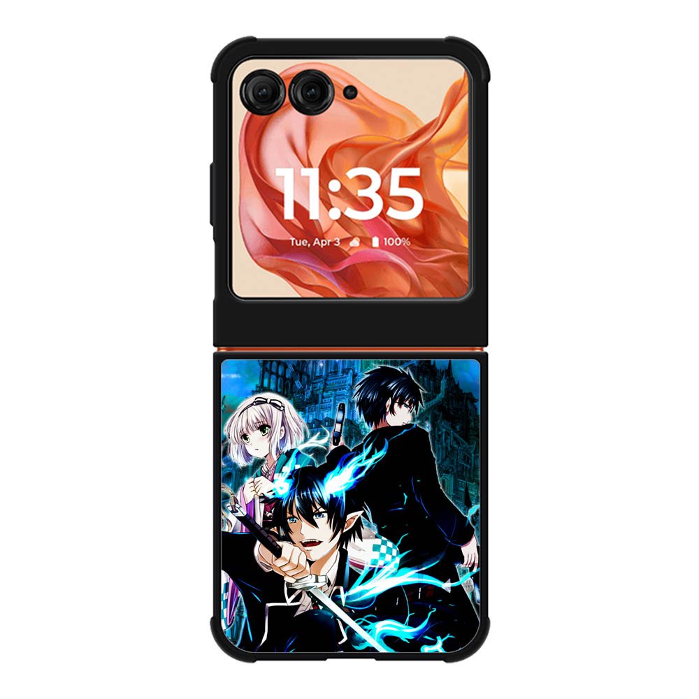 ao no exorcist anime Motorola Moto Razr 2025/2024 , Moto Razr 60/50 Case BC2238