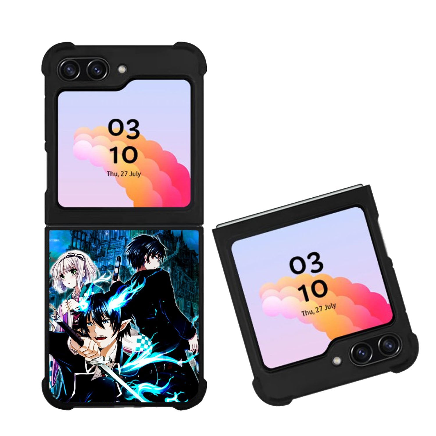 ao no exorcist anime Case Samsung Galaxy Z Flip 5 5G BC2238