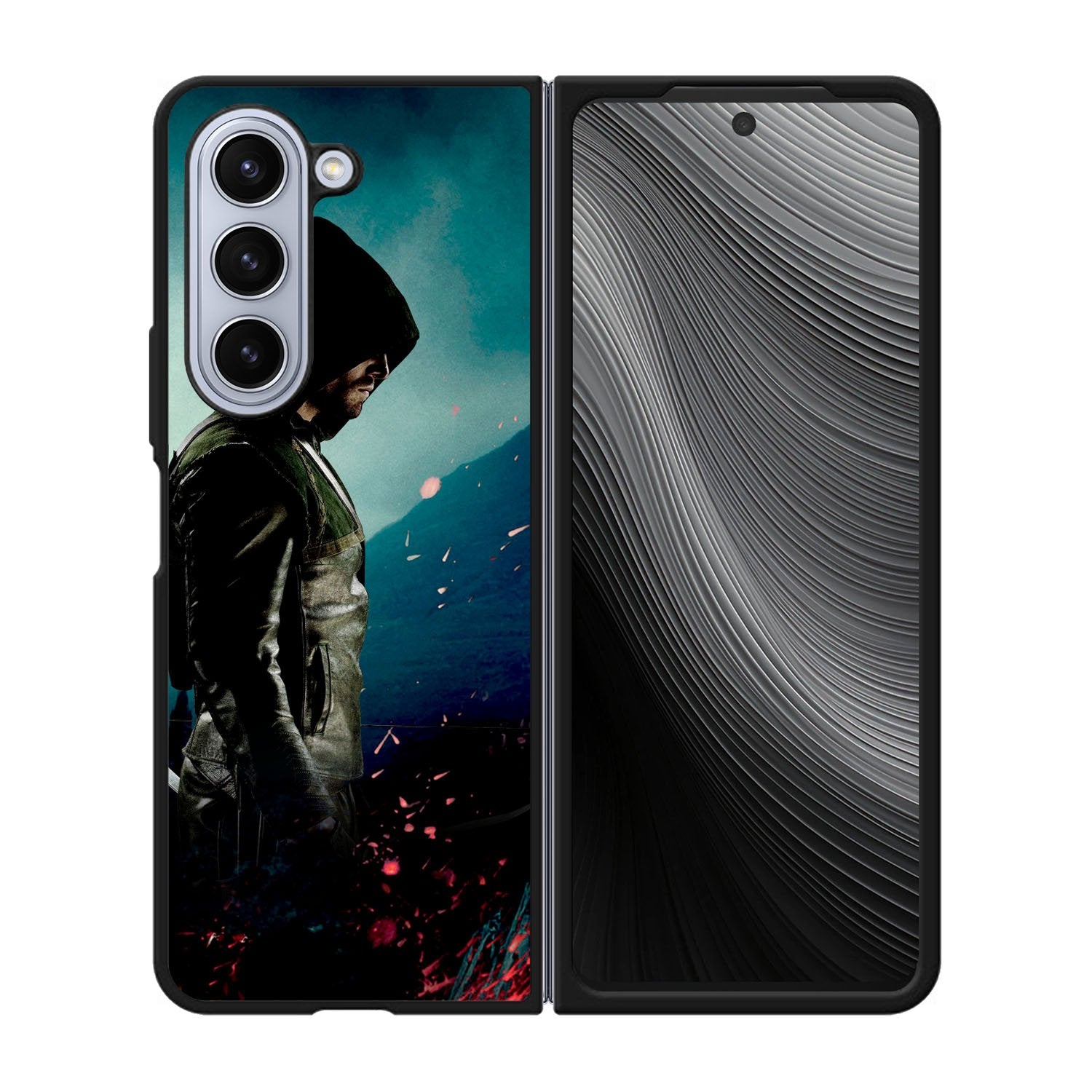 arrow dc superhero Case Samsung Galaxy z Fold 5 5G BC2240