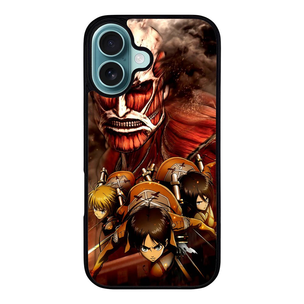 attack on titan collosium titan Case iPhone 16 Plus BC2243