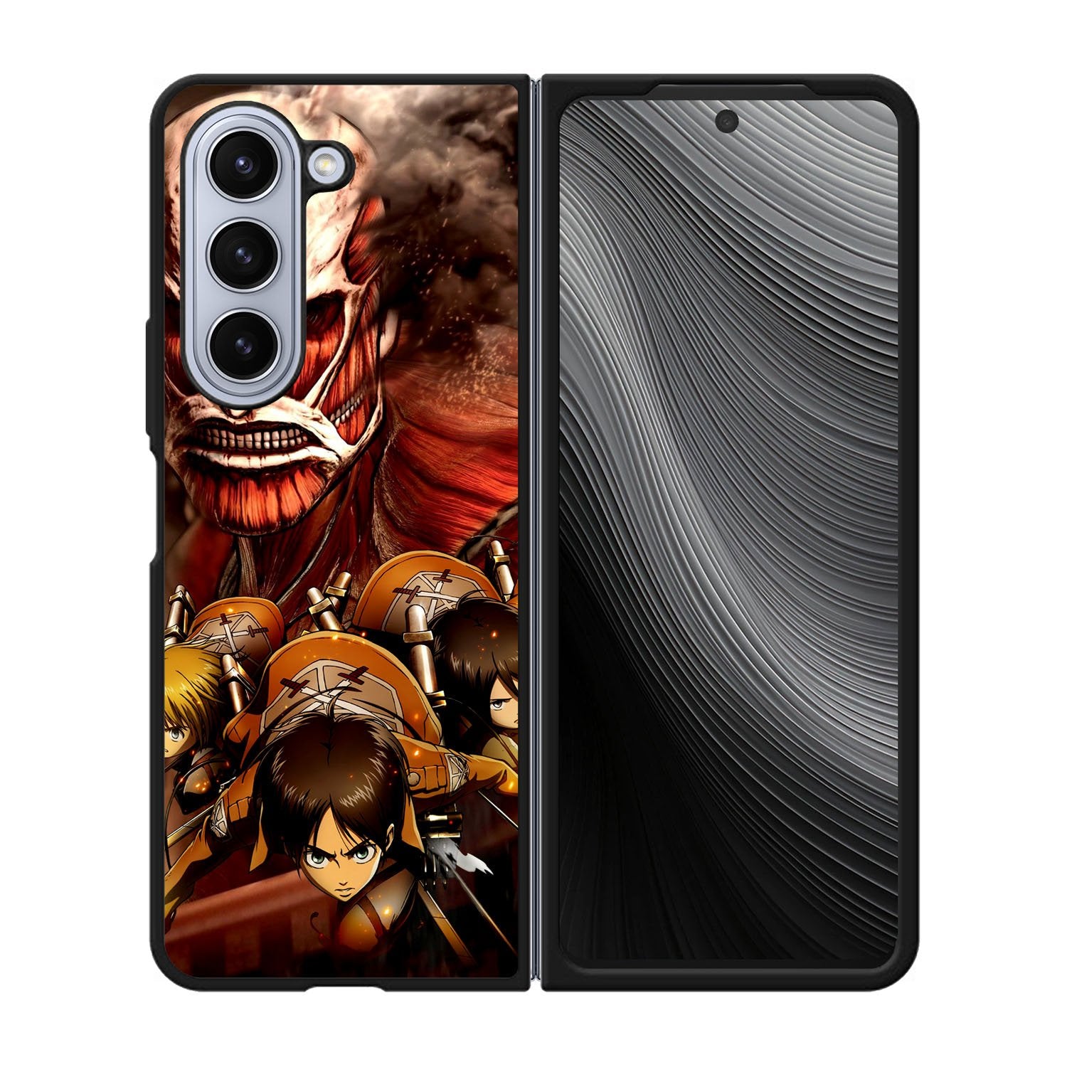 attack on titan collosium titan Case Samsung Galaxy z Fold 5 5G BC2243