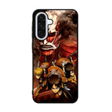 attack on titan collosium titan Samsung Galaxy A36 Case BC2243