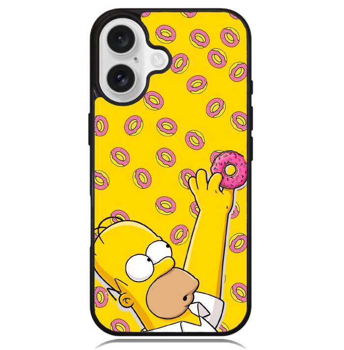 the simpson donuts Case iPhone 16 BC2009