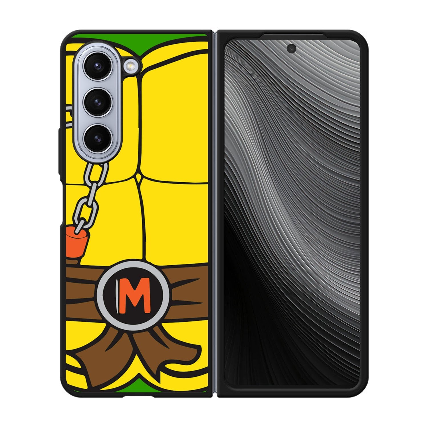 teenage mutant ninja turtles body M Case Samsung Galaxy z Fold 5 5G BC2001