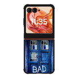 Doctor Who TARDIS Bad Wolf Blue Motorola Moto Razr 2025/2024 , Moto Razr 60/50 Case BC2201