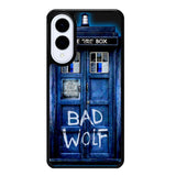 Doctor Who TARDIS Bad Wolf Blue Samsung Galaxy S25 Edge Case Case