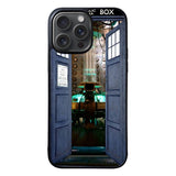 Doctor Who TARDIS Door Open Case iPhone 15 Pro Max BC2202