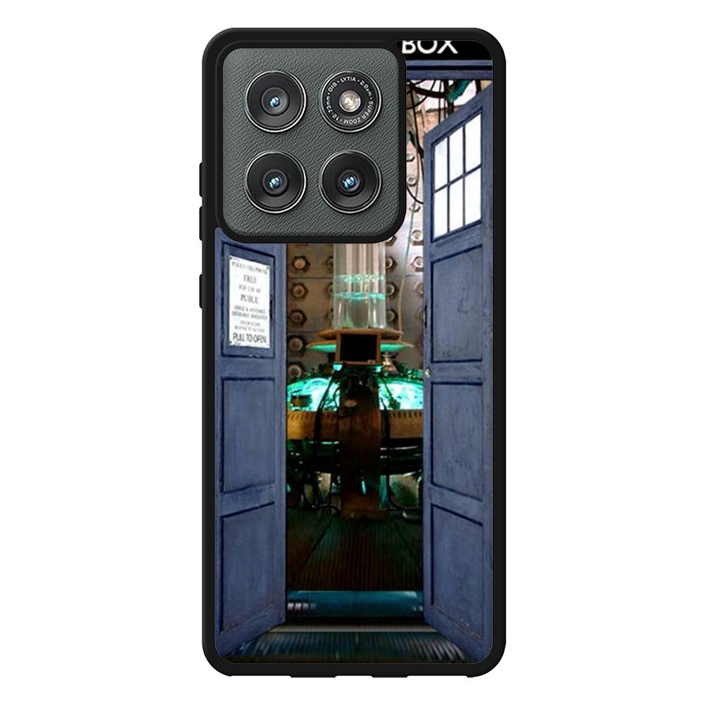 Doctor Who TARDIS Door Open Case Motorola Moto Edge 2025 BC2202