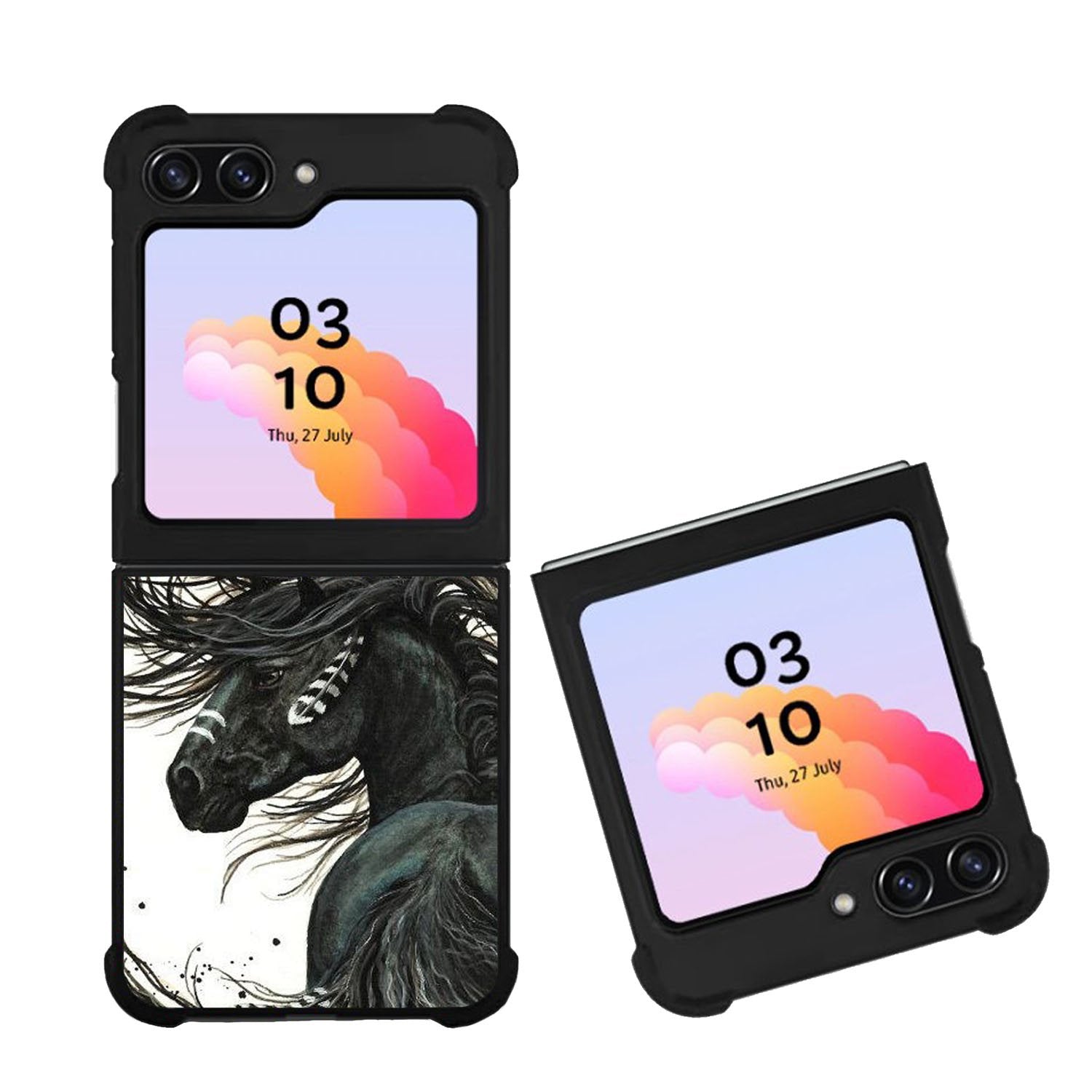 Horse Majestic Mustang Horse Case Samsung Galaxy Z Flip 5 5G BC2140