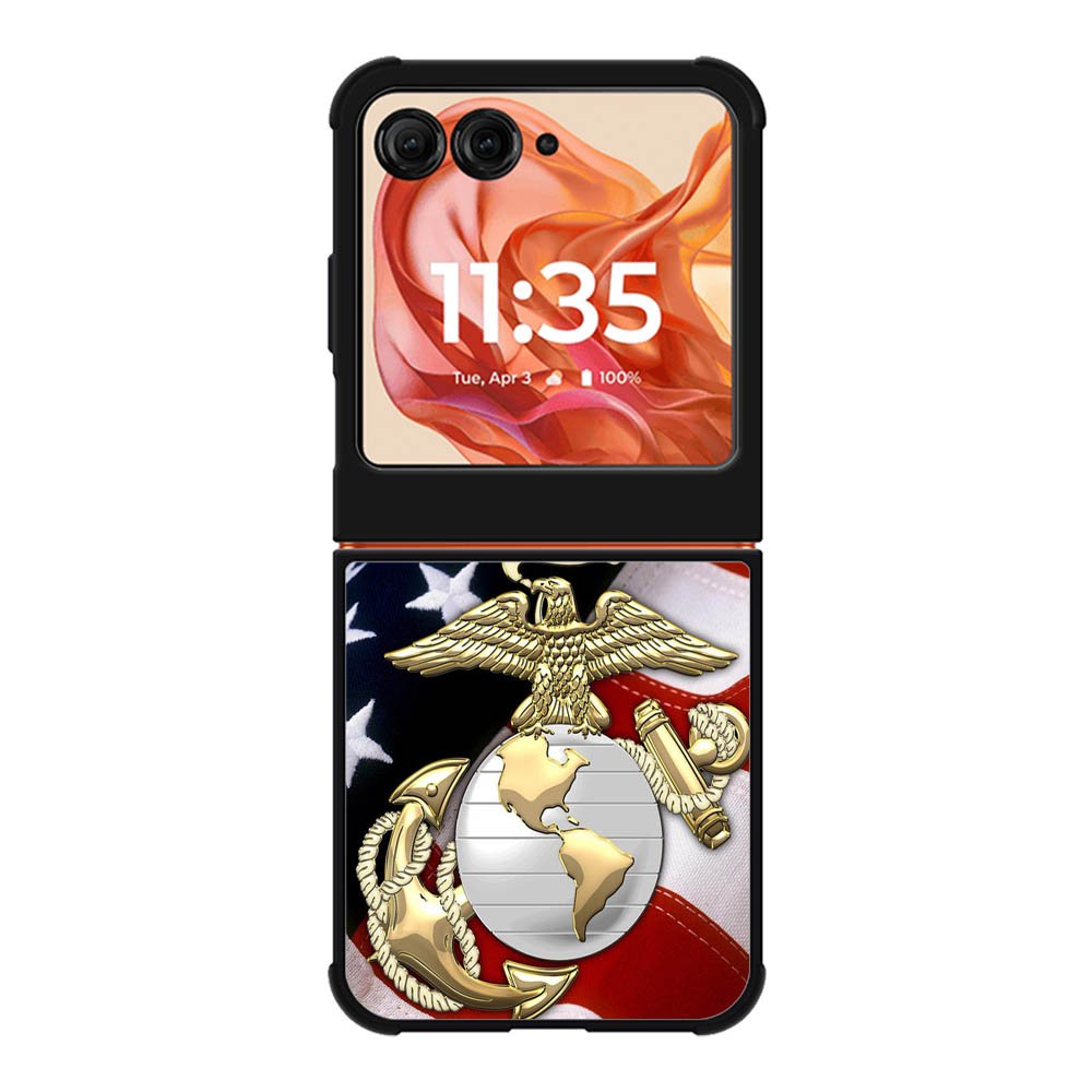 Marine Corps Anchor Motorola Moto Razr 2025/2024 , Moto Razr 60/50 Case BC2062