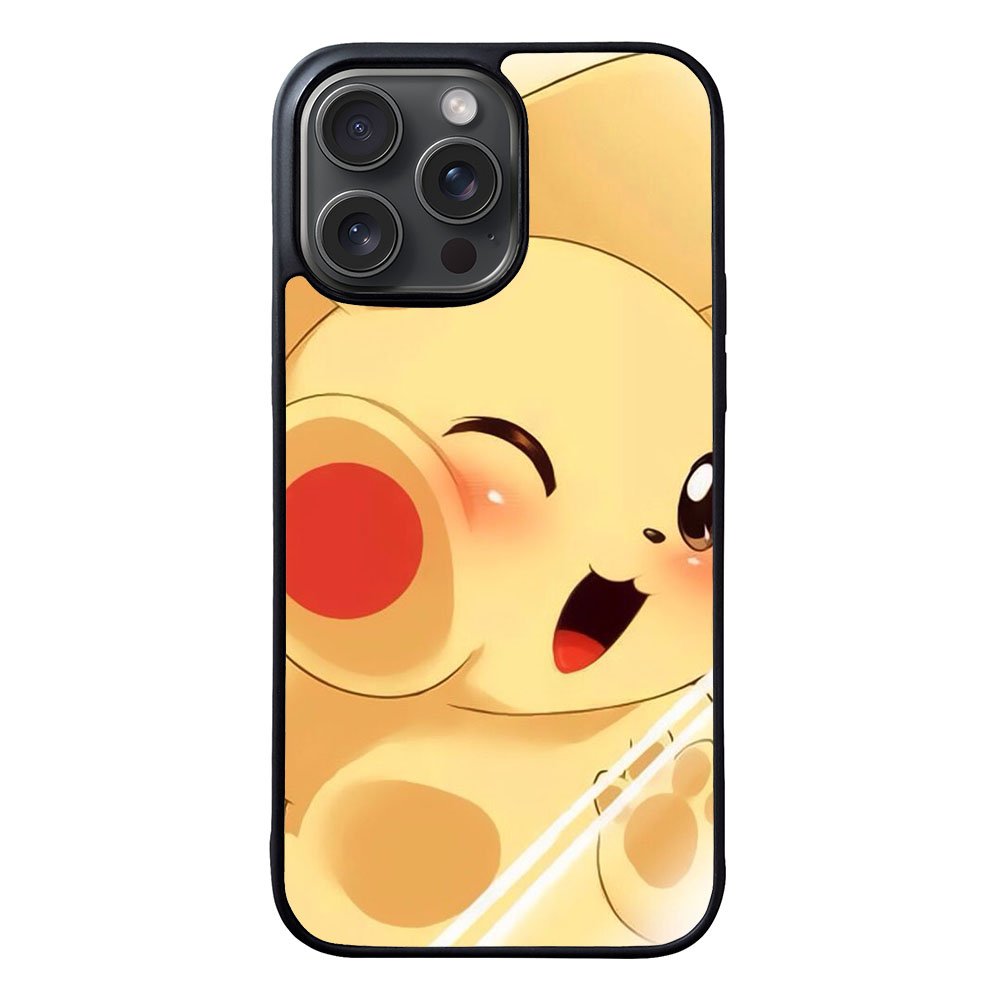 Pikachu Cute Pokemon Case iPhone 15 Pro Max BC2114