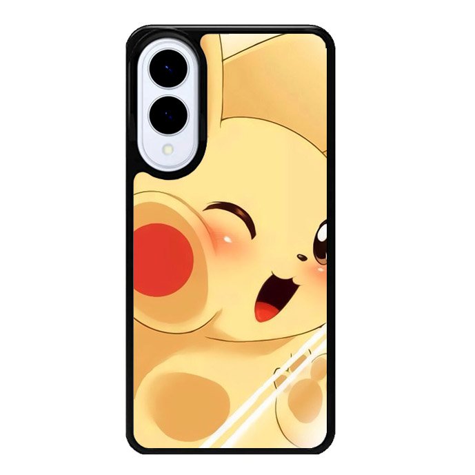 Pikachu Cute Pokemon Samsung Galaxy S25 Edge Case Case