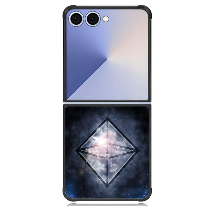 Sacred Geometry Symbol For Air Samsung Galaxy Z Flip 7 Case BC2049