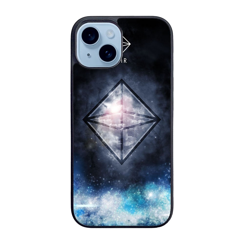 Sacred Geometry Symbol For Air Case iPhone 15 Plus BC2049