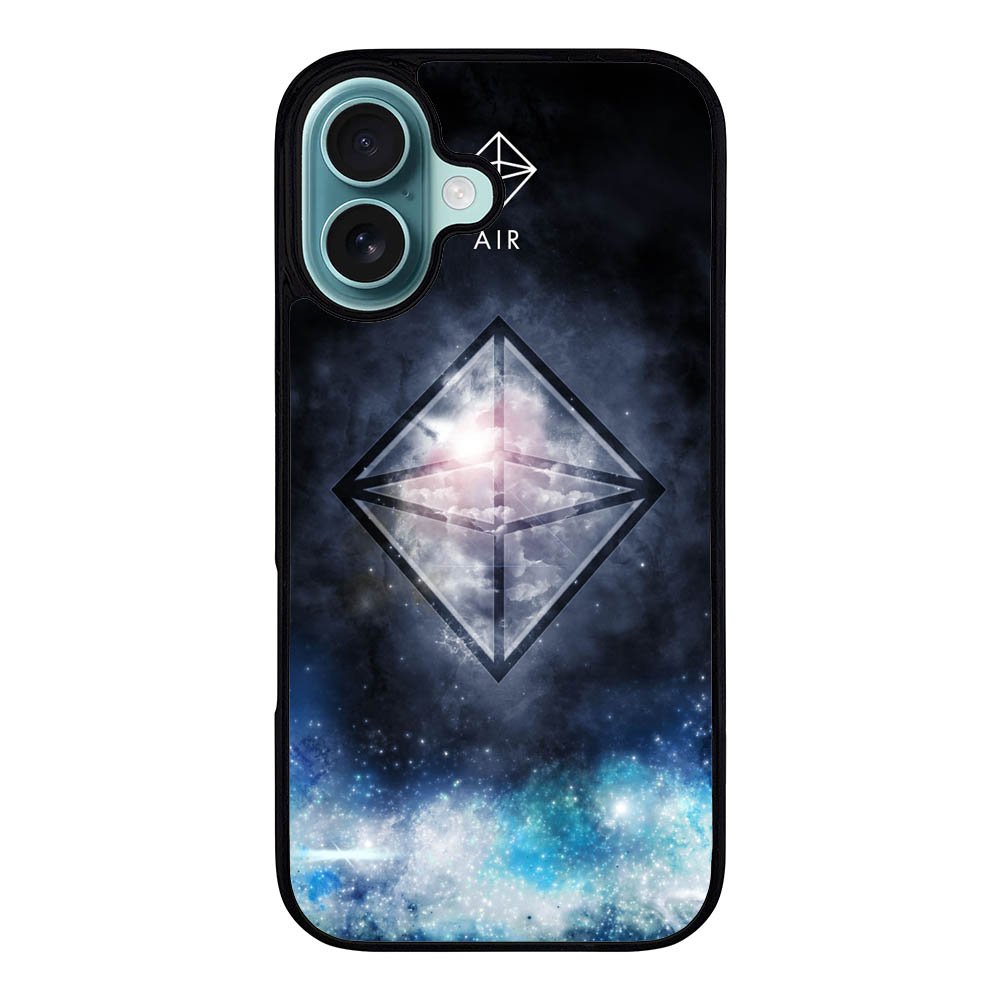 Sacred Geometry Symbol For Air Case iPhone 16 Plus BC2049