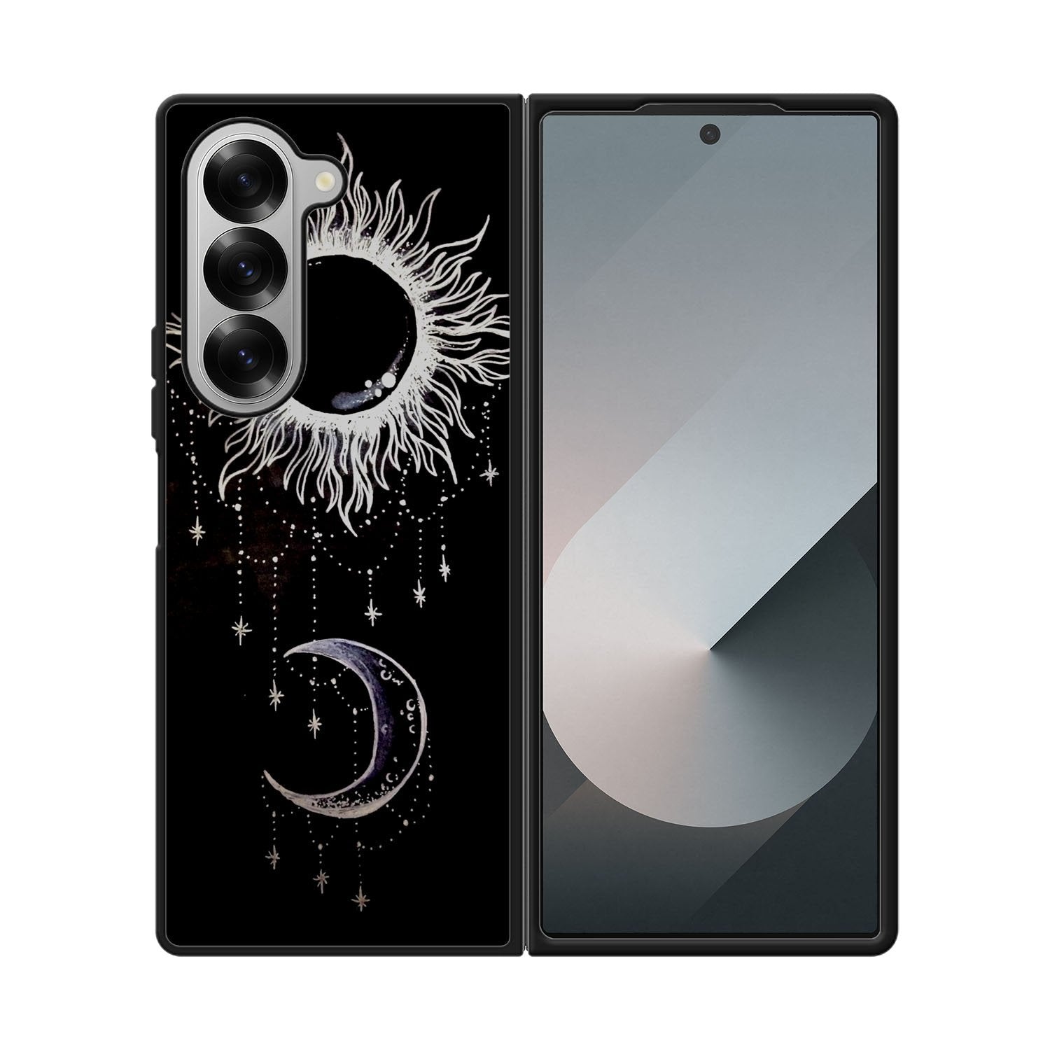 Sun Moon And Stars Simple Case Samsung Galaxy Z Fold 6 5G BC1997