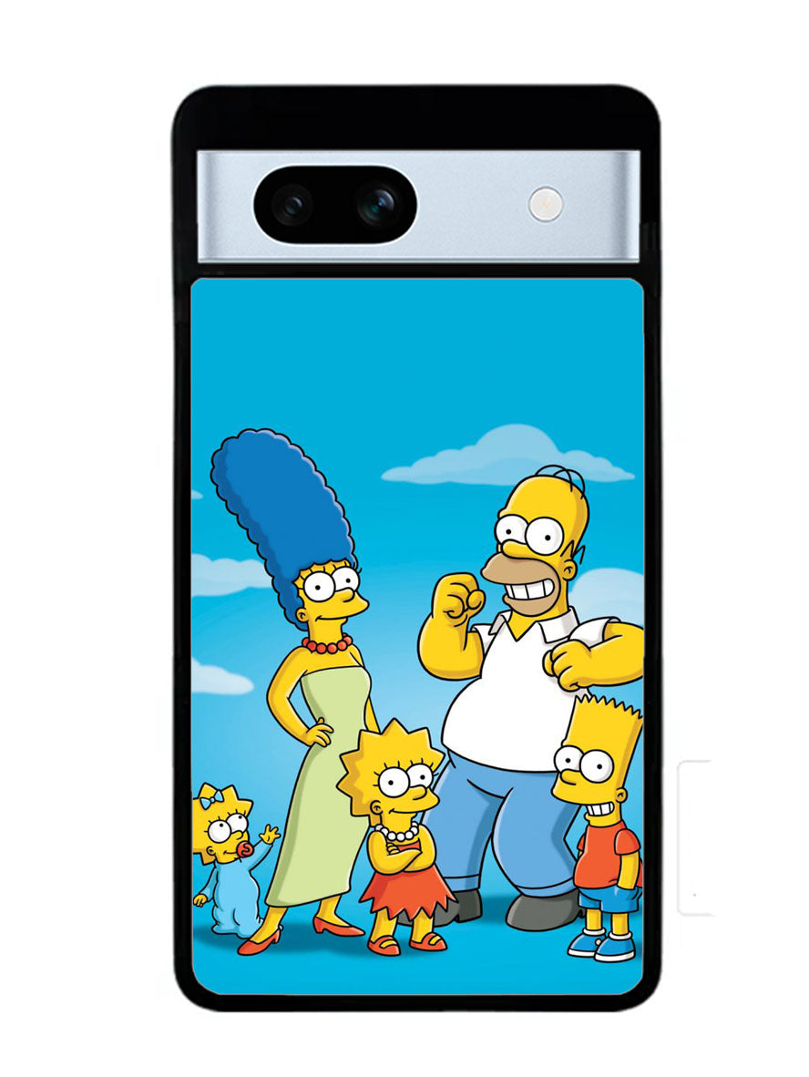 The Simpsons Group Google Pixel 7A Case