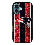New England Patriots NFL logo Case iPhone 16 Plus BC2084