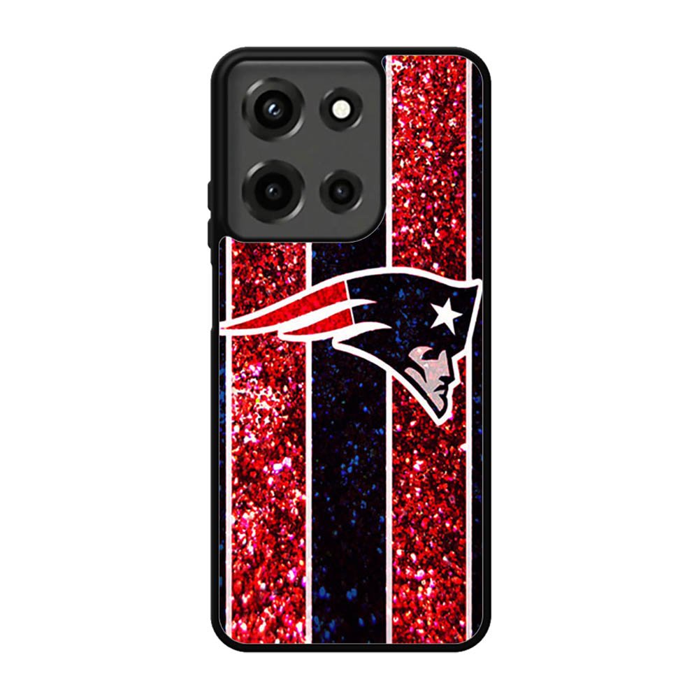 New England Patriots NFL logo Motorola Moto G 5G 2025 Case BC2084