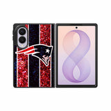 New England Patriots NFL logo Samsung Galaxy Z Fold 8 Case BC2084