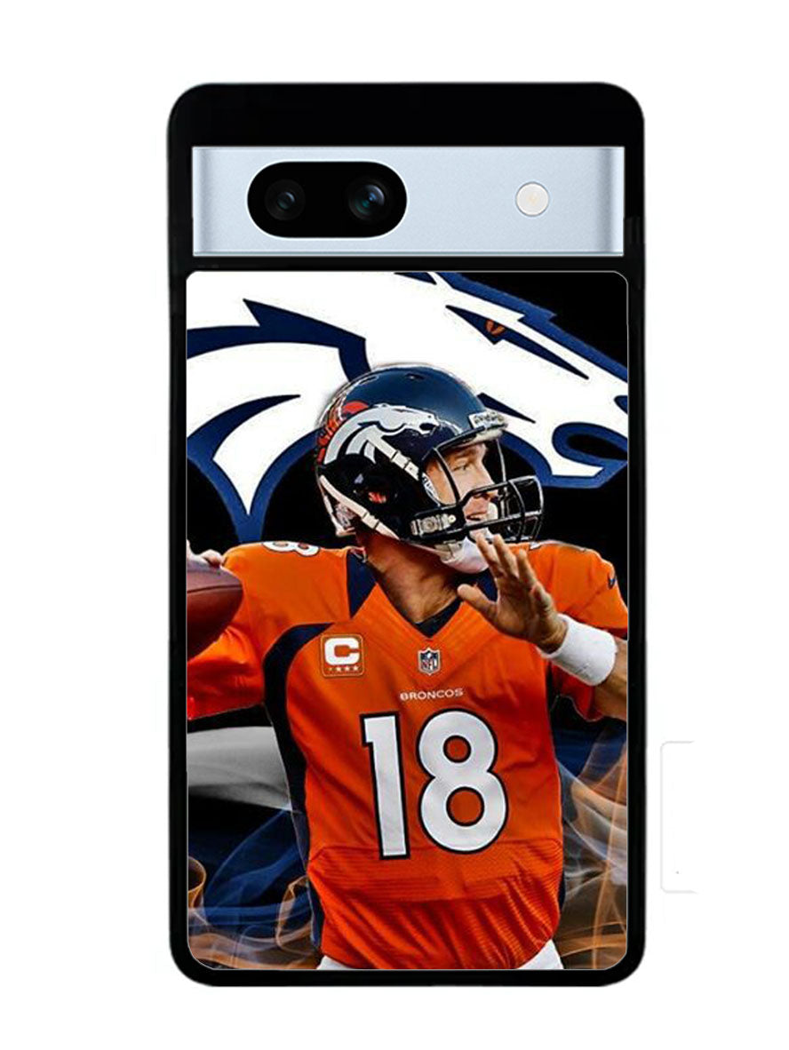 Peyton Manning Broncos Google Pixel 7A Case