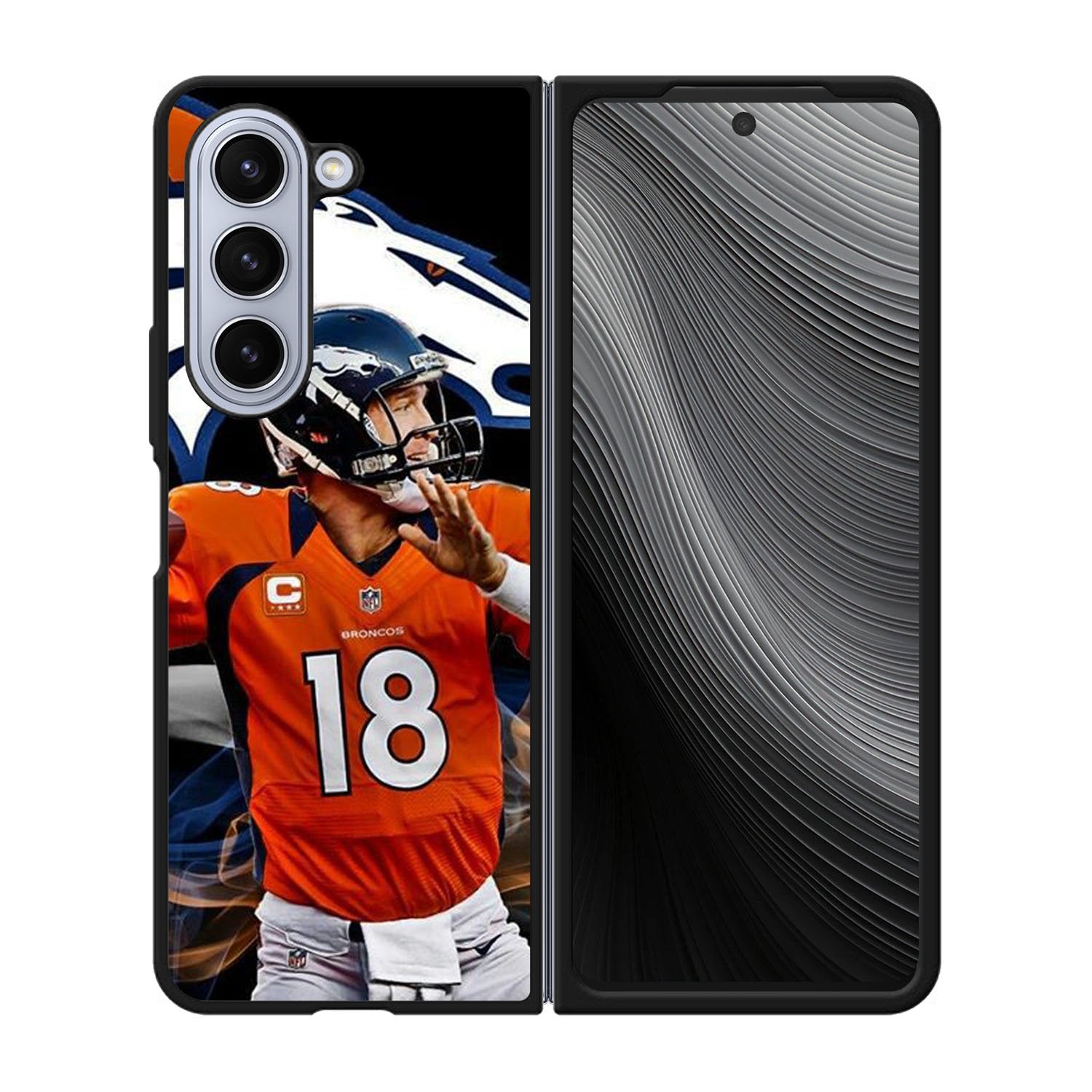 Peyton Manning Broncos Case Samsung Galaxy z Fold 5 5G BC2111