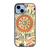 American Hippie Psychedelic Case iPhone 15 BC2230