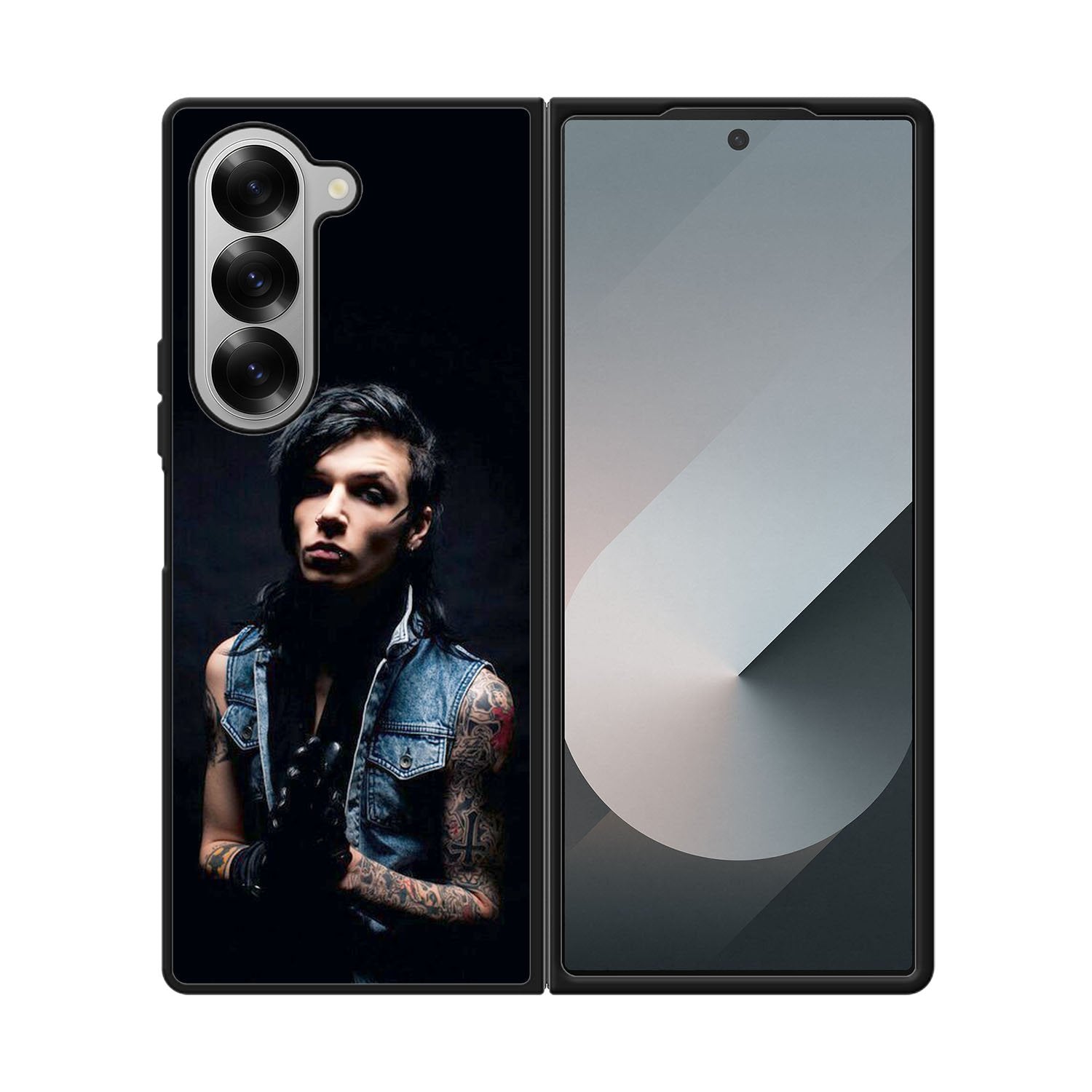 Andy Black Dark Case Samsung Galaxy Z Fold 6 5G BC2234