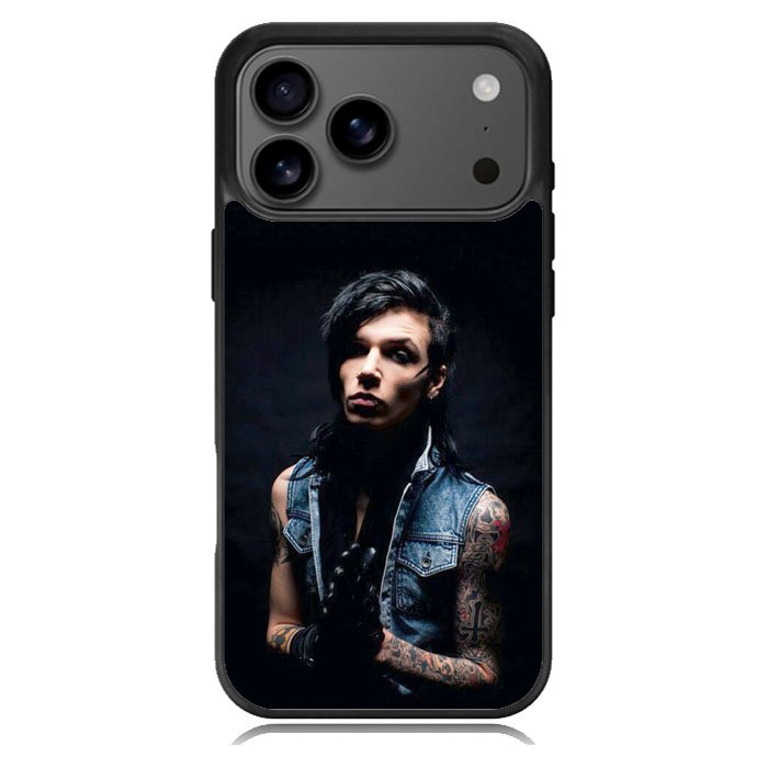 Andy Black Dark iPhone 17 Pro Max Case BC2234