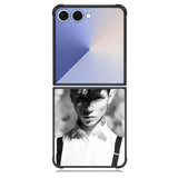 Andy Black Monochrome Samsung Galaxy Z Flip 7 Case BC2235