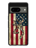 Browning Deer Real Tree Camo USA Flag Google Pixel 8a Case