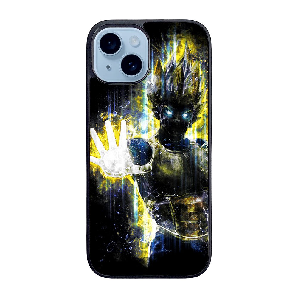 Dragon Ball Z Vegeta Bad Man Saiyan Prince Case iPhone 15 Plus BC2206