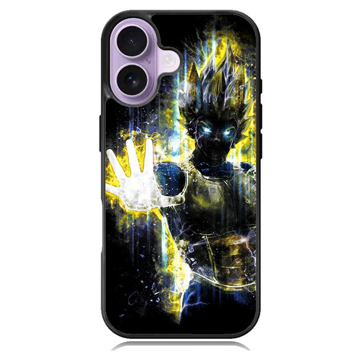 Dragon Ball Z Vegeta Bad Man Saiyan Prince iPhone 17 Case BC2206