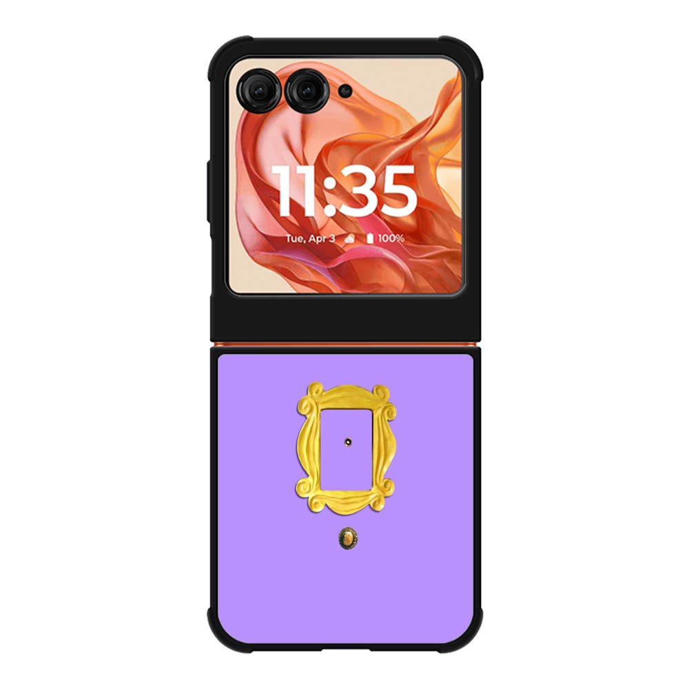 Monica's Peephole Door Frame Friends Motorola Moto Razr 2025/2024 , Moto Razr 60/50 Case BC2070