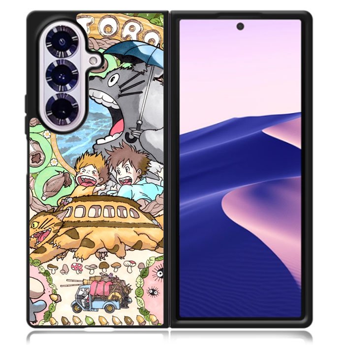My Neighbor Totoro Studio Ghibli Samsung Galaxy Z Fold 7 5G Case BC2077