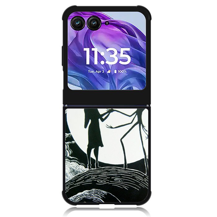 Nightmare Before Christmas Love Motorola Moto Razr 2024 , Moto Razr 50 Case