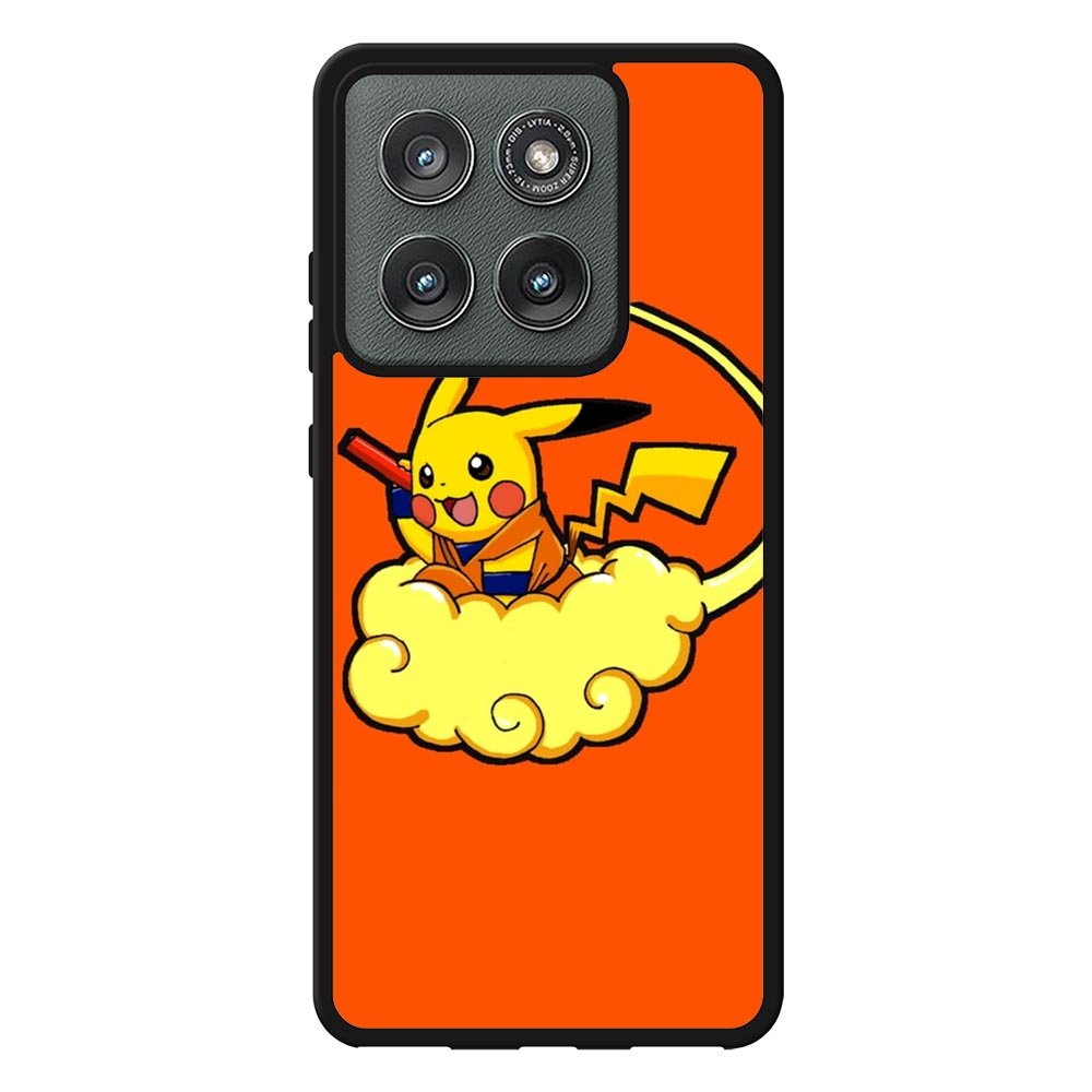 Pikachu Pokemon Goku Dragon Ball Z Case Motorola Moto Edge 2025 BC2115