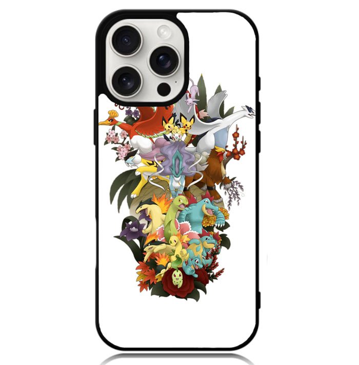 Pokemon All Stars Case iPhone 16 Pro BC2019