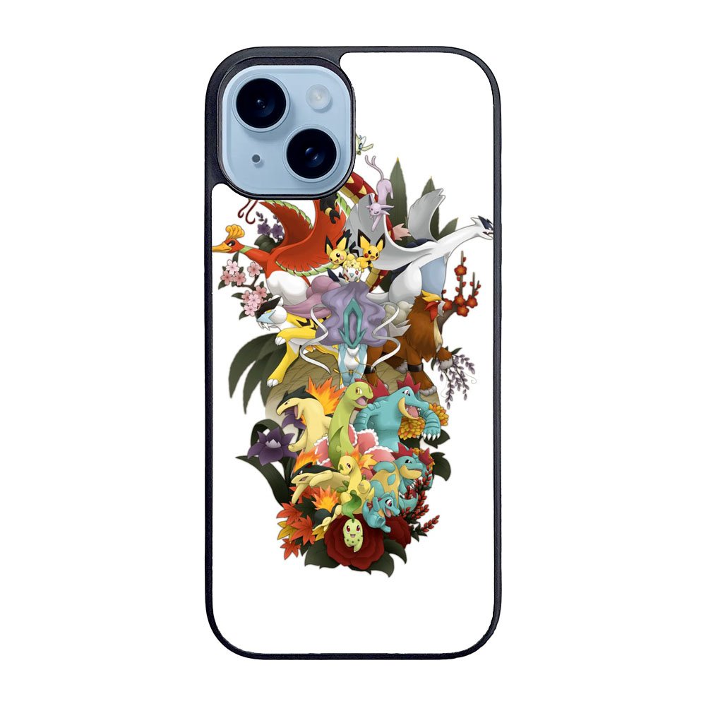 Pokemon All Stars Case iPhone 15 Plus BC2019