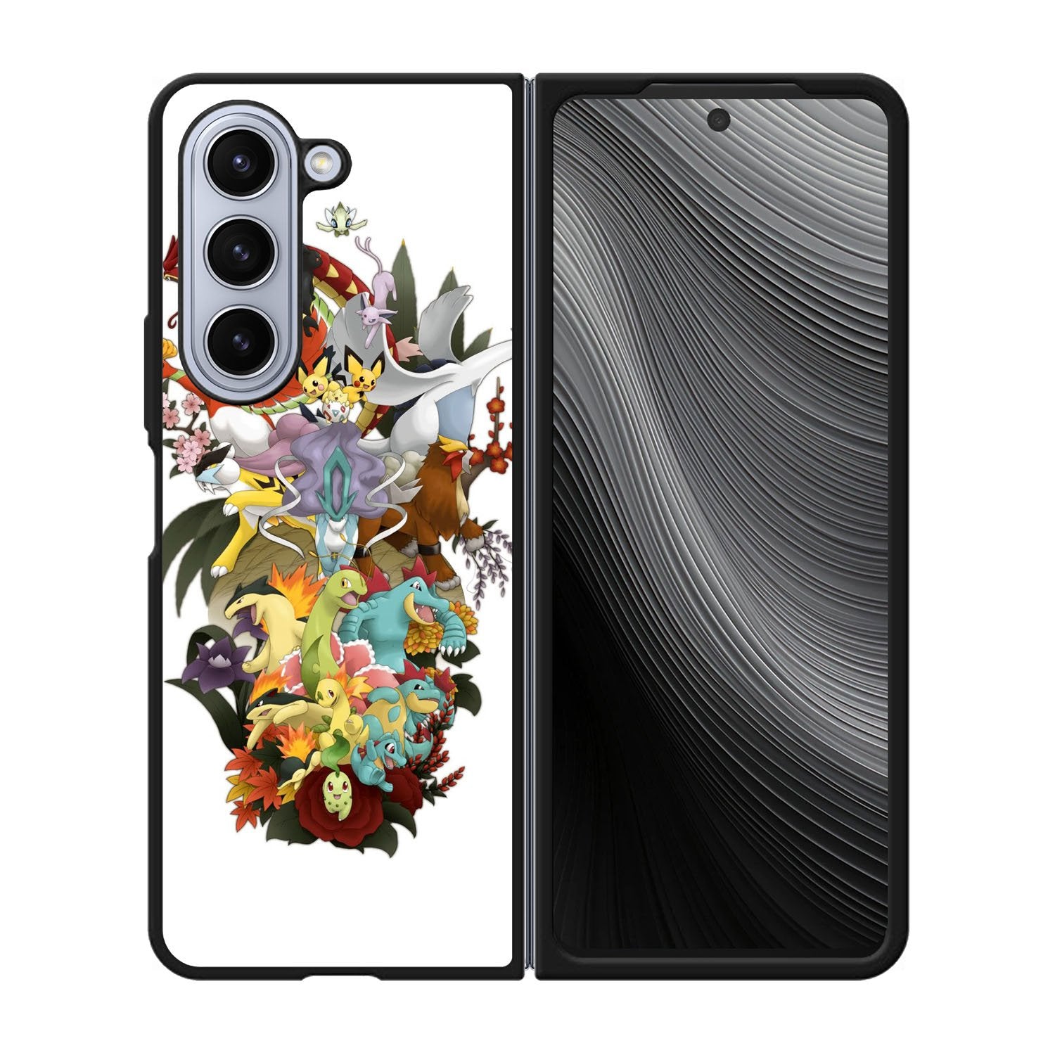 Pokemon All Stars Case Samsung Galaxy z Fold 5 5G BC2019