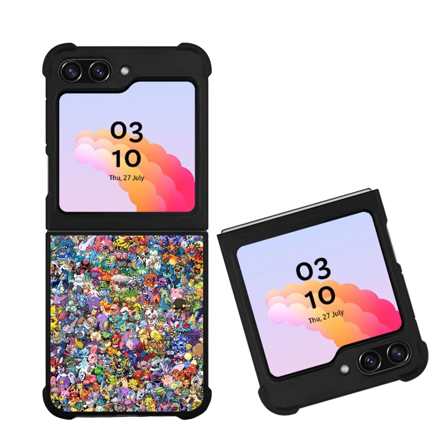 Pokemon Collage Case Samsung Galaxy Z Flip 5 5G BC2020