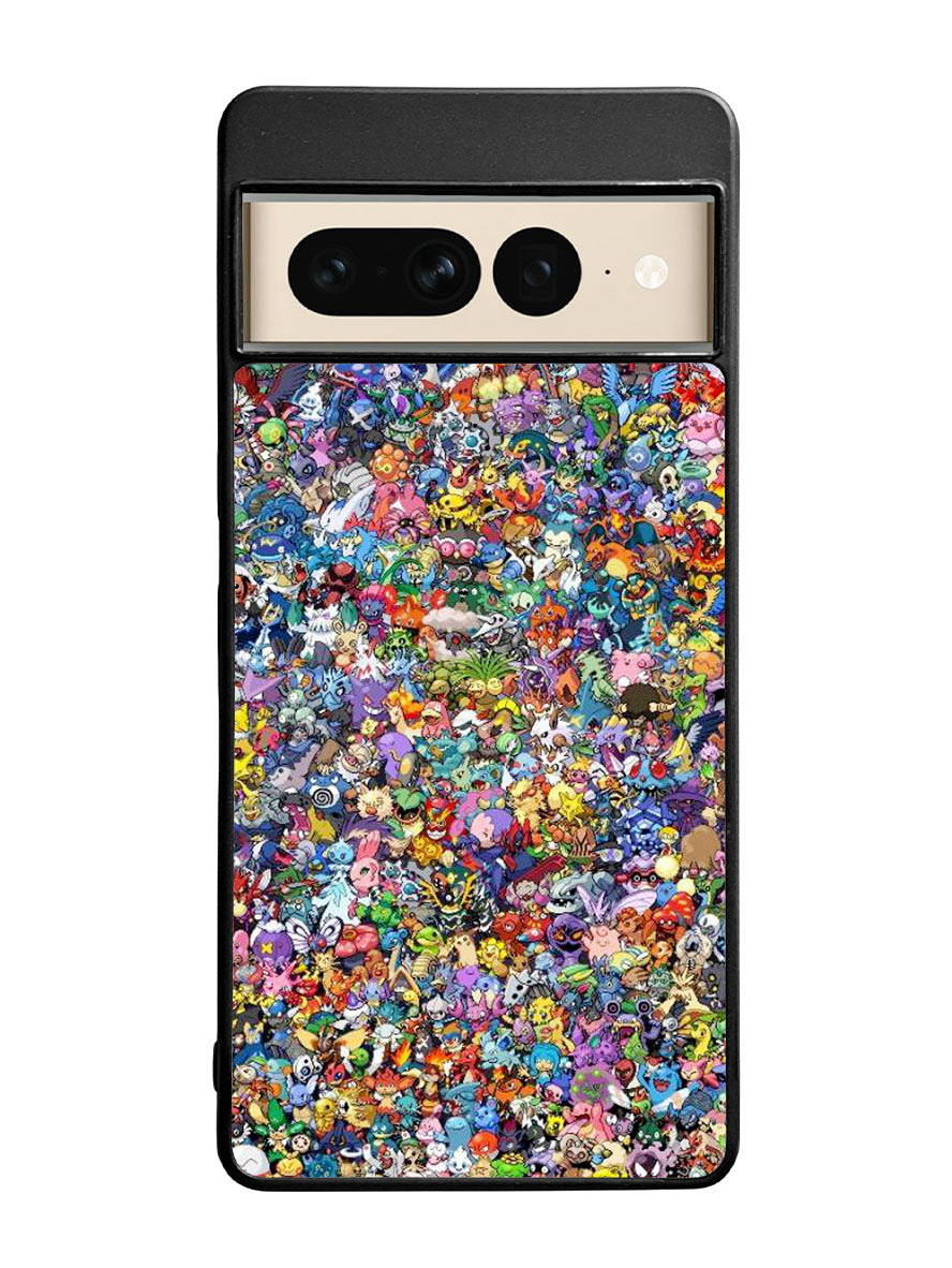 Pokemon Collage Google Pixel 7 Pro Case