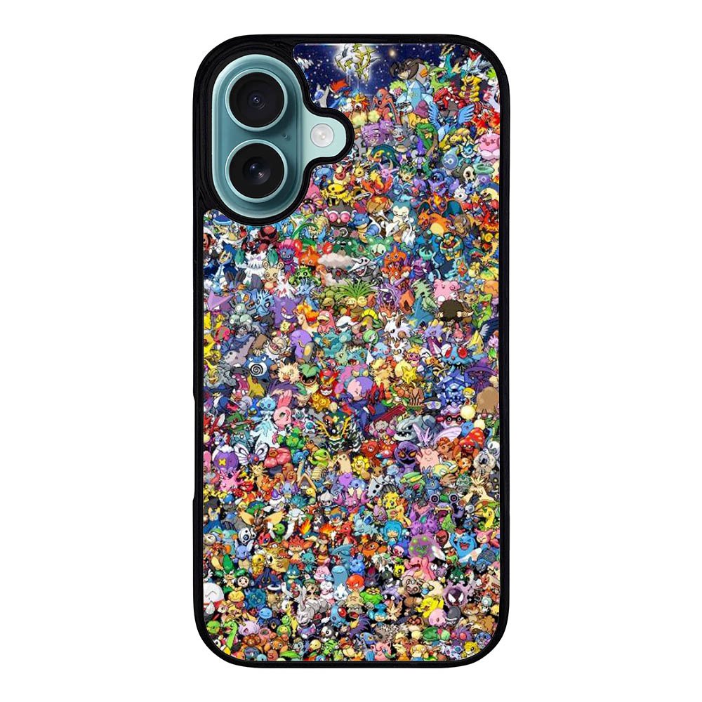 Pokemon Collage Case iPhone 16 Plus BC2020