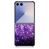 Purple Sparkling Glitter Samsung Galaxy Z Flip 7 Case BC2032