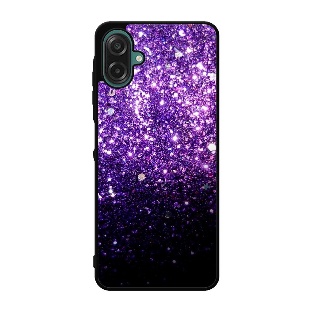 Purple Sparkling Glitter Case Samsung Galaxy A07 BC2032