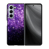 Purple Sparkling Glitter Case Samsung Galaxy z Fold 5 5G BC2032