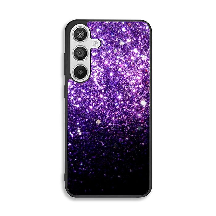Purple Sparkling Glitter Samsung Galaxy A26 5G Case BC2032