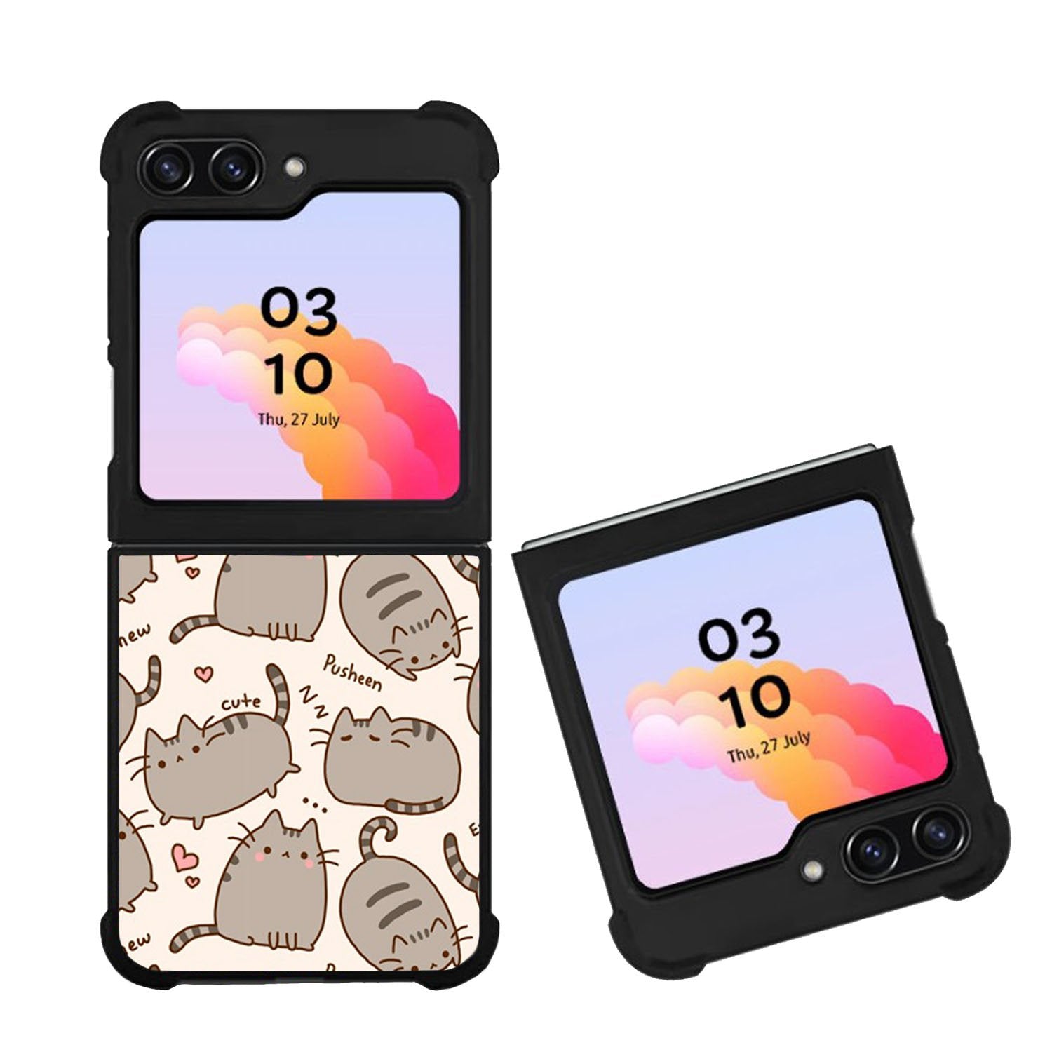 Pusheen The Cat Case Samsung Galaxy Z Flip 5 5G BC2035