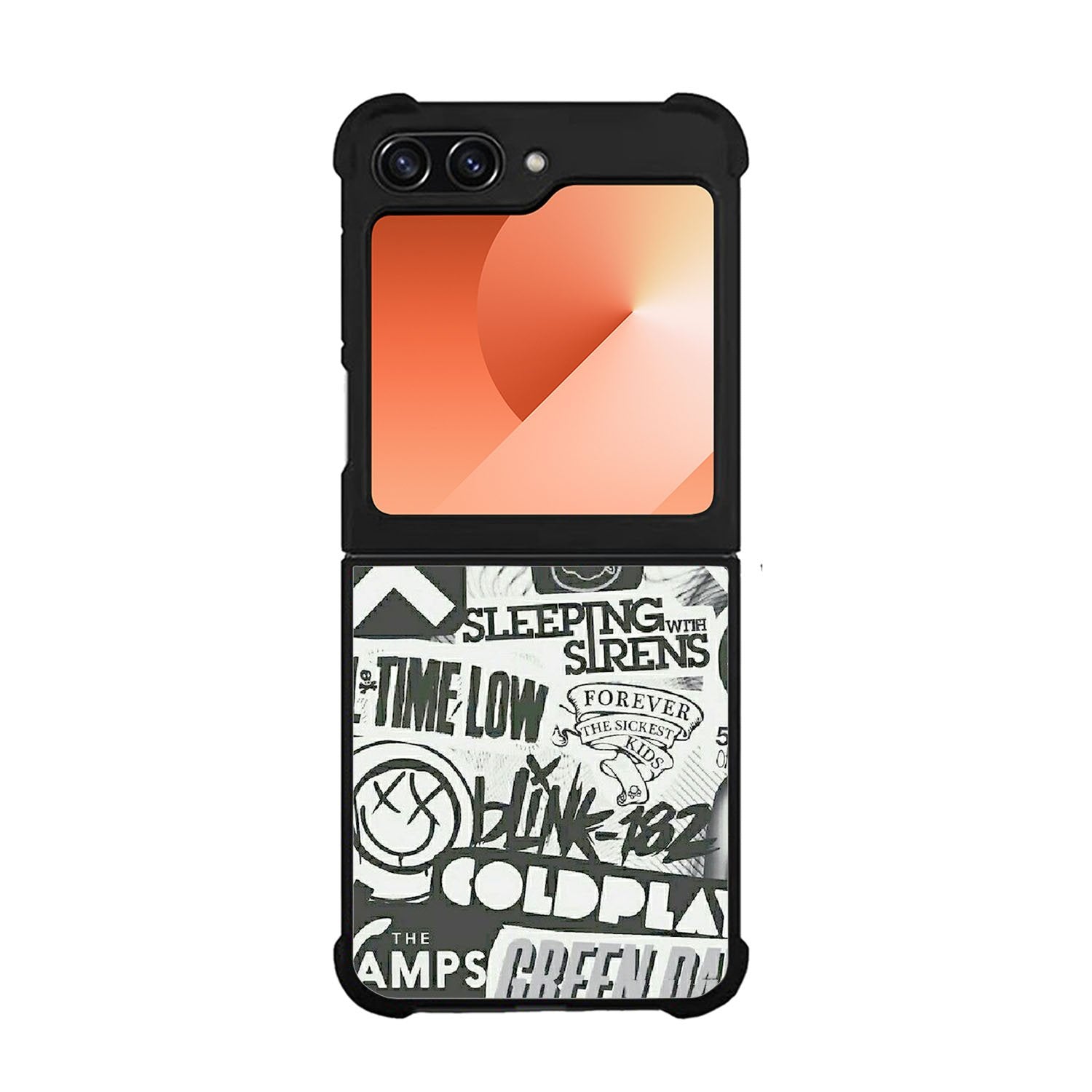 Rock Bands Tumblr Collage Case Samsung Galaxy Z Flip 6 5G BC2047